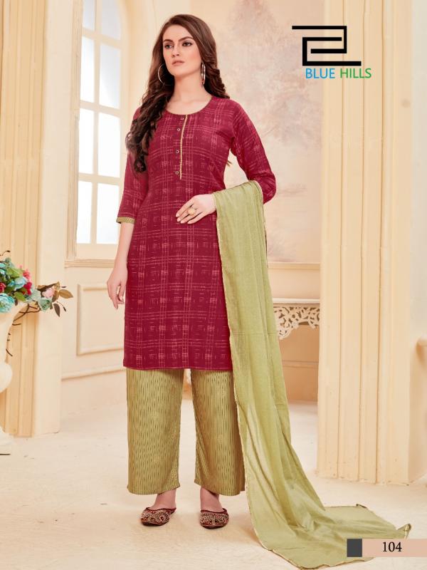 Bluehills-Zoya-Rayon-Kurti-With-Bottom-And-Dupatta